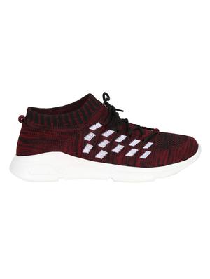 red lace-up sports shoes - 16947084 - Standard Image - 2