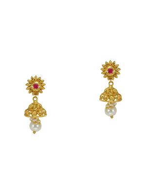 gold metal short necklace - 16947467 - Standard Image - 2