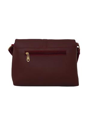 pink leatherette (pu) regular sling bag - 16949591 - Standard Image - 2