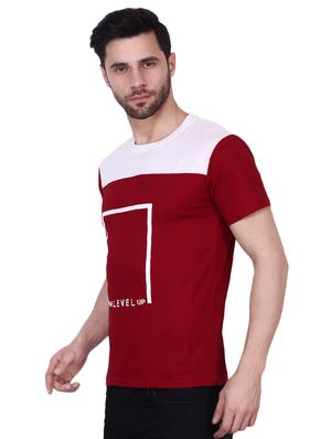 red printed cut & sew t-shirt - 16949696 - Standard Image - 2