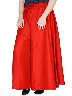 solid flared palazzo - 16949977 - Standard Image - 2