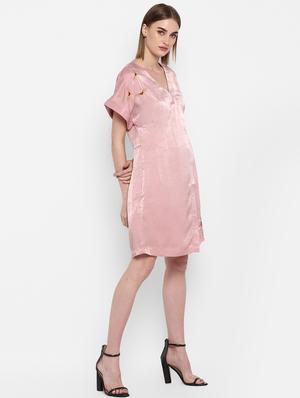 overlap neck wrap romper - 16952704 - Standard Image - 2