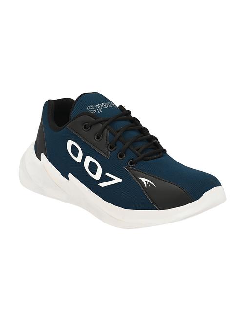 blue lace up sport shoes - 16953229 - Very Small Image - 1
