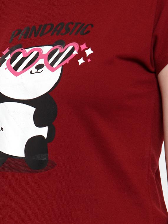 round neck quirky tee - 16955894 - Zoom Image - 5