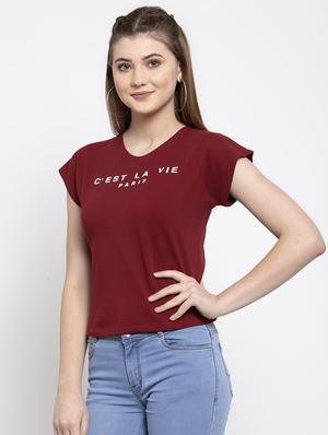 round neck crop tee - 16955900 - Standard Image - 2
