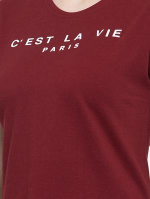 round neck crop tee - 16955900 - Standard Image - 5