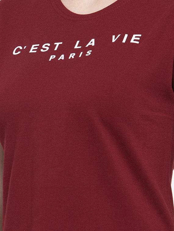 round neck crop tee - 16955900 - Zoom Image - 5