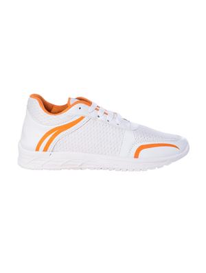 white lace up sport shoes - 16957952 - Standard Image - 2