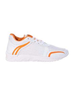 white lace up sport shoes - 16957980 - Standard Image - 2