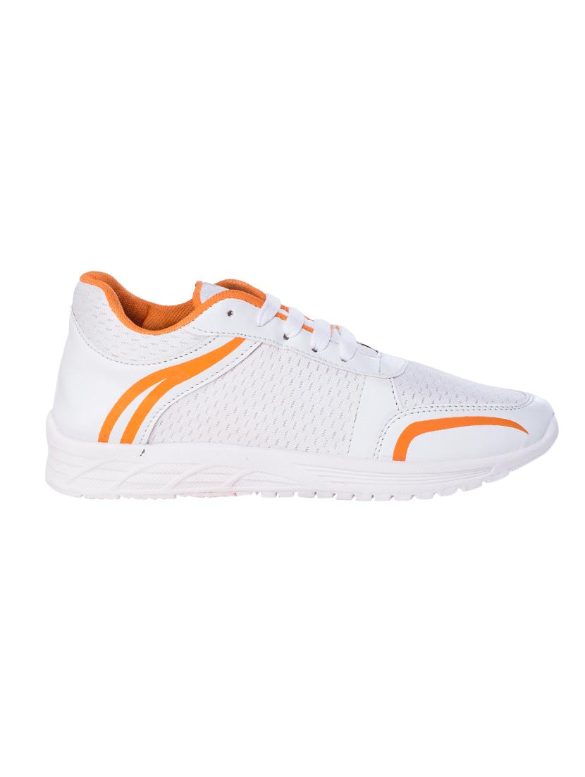 white lace up sport shoes - 16957980 - Zoom Image - 2
