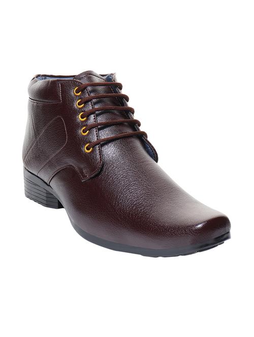 brown lace-up boots - 16958114 - Standard Image - 1