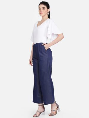 color block full leg jumpsuit - 16958274 - Standard Image - 2