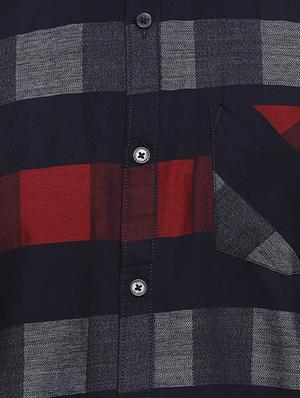 multi colored checkered casual shirt - 16958338 - Standard Image - 5
