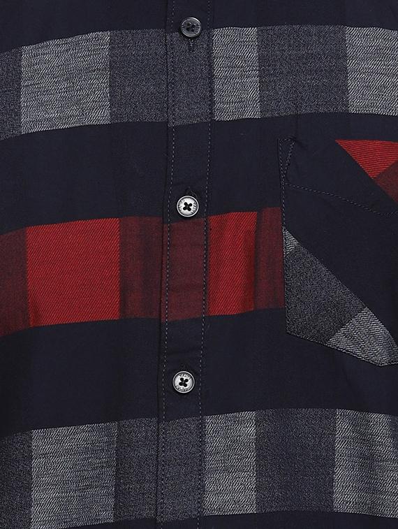 multi colored checkered casual shirt - 16958338 - Zoom Image - 5
