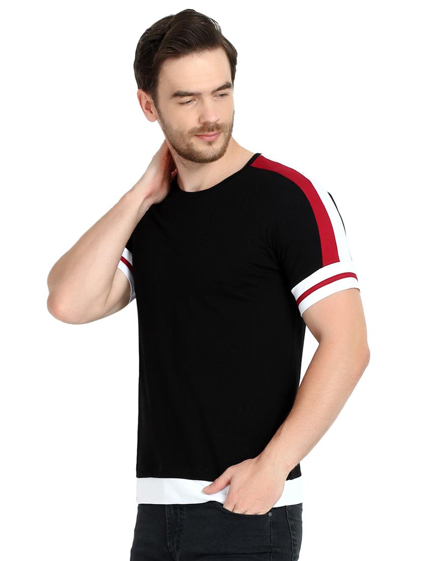 black taped t-shirt - 16959064 - Zoom Image - 2