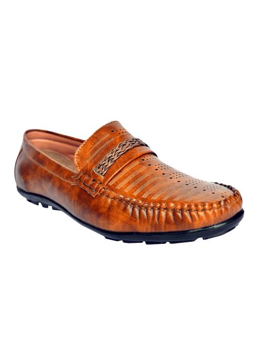 tan slip on loafers - 16960931 - Standard Image - 1