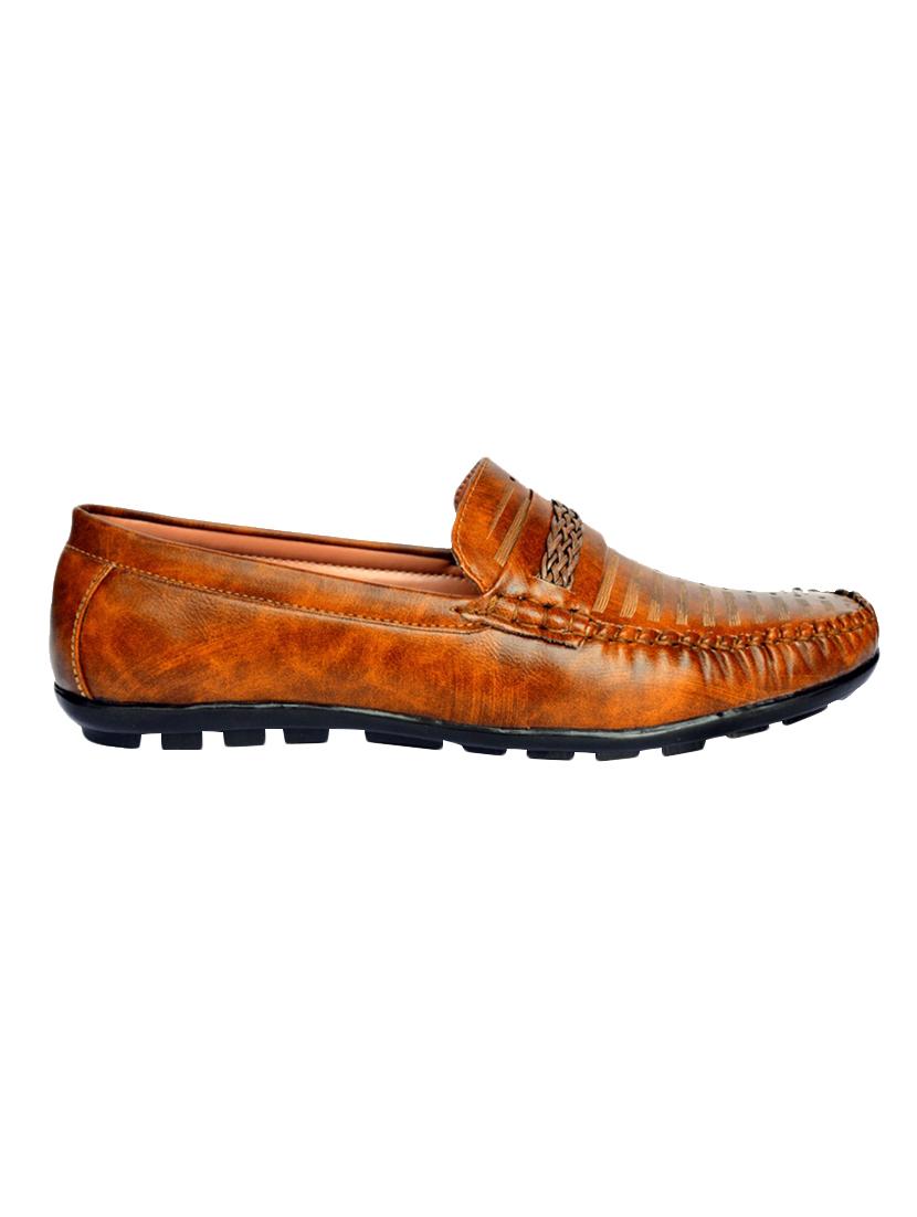 tan slip on loafers - 16960931 - Zoom Image - 2