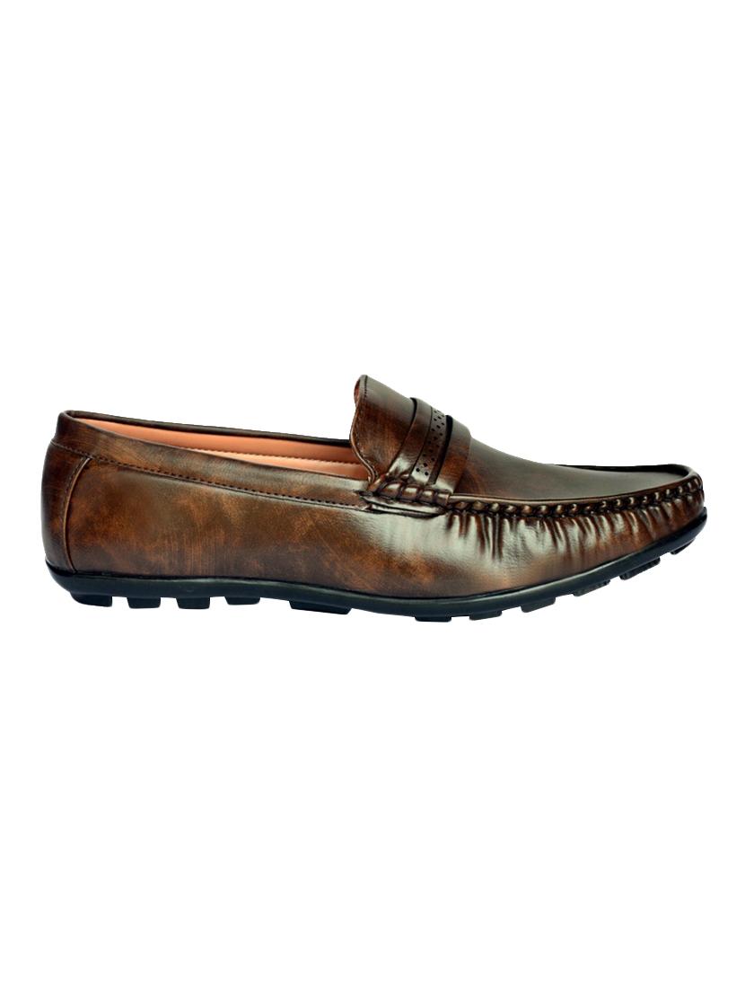 brown slip on loafers - 16960935 - Zoom Image - 2