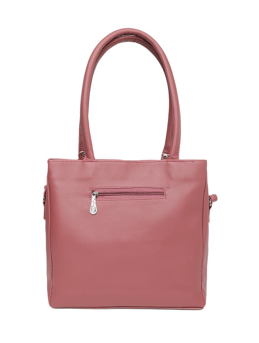 pink leatherette (pu) handbag - 16970900 - Zoom Image - 2