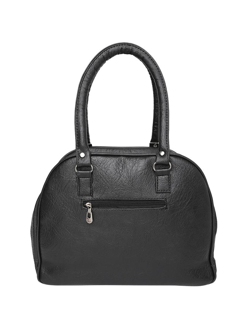 black leatherette (pu) regular handbag - 16970967 - Zoom Image - 2