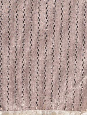 striped embellished saree with blouse - 16973698 - Standard Image - 5