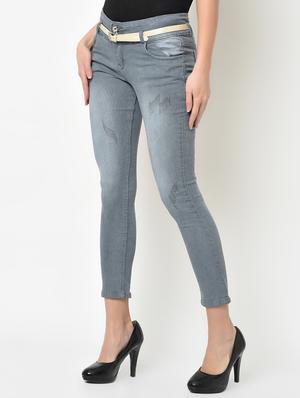 grey denim jeans - 16973925 - Standard Image - 2