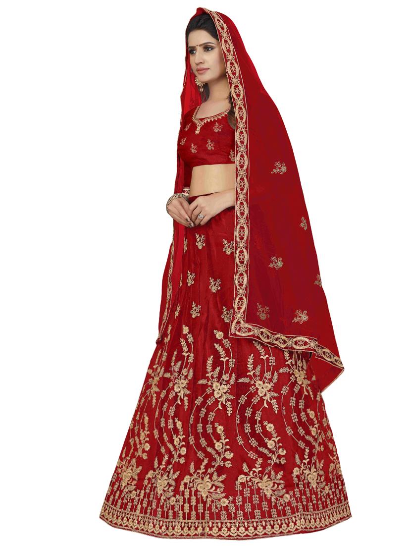 embroidered panelled lehenga - 16975787 - Zoom Image - 2