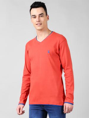 red solid t-shirt - 16976837 - Standard Image - 2