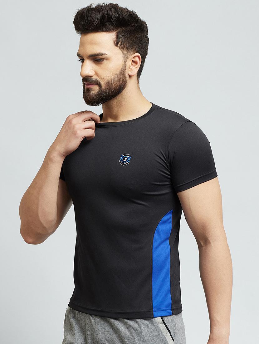 black solid t-shirt - 16976863 - Zoom Image - 2