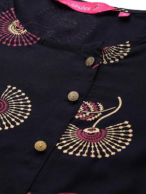 printed straight kurti - 16978283 - Standard Image - 5