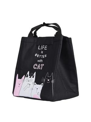 black polyester shopping bag - 16980385 - Standard Image - 2