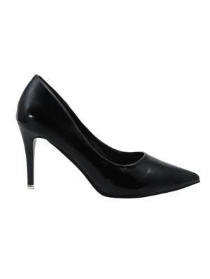 black patent slip on pumps - 16981006 - Standard Image - 2