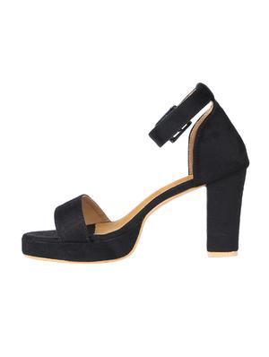 black ankle strap sandals - 16981332 - Standard Image - 2
