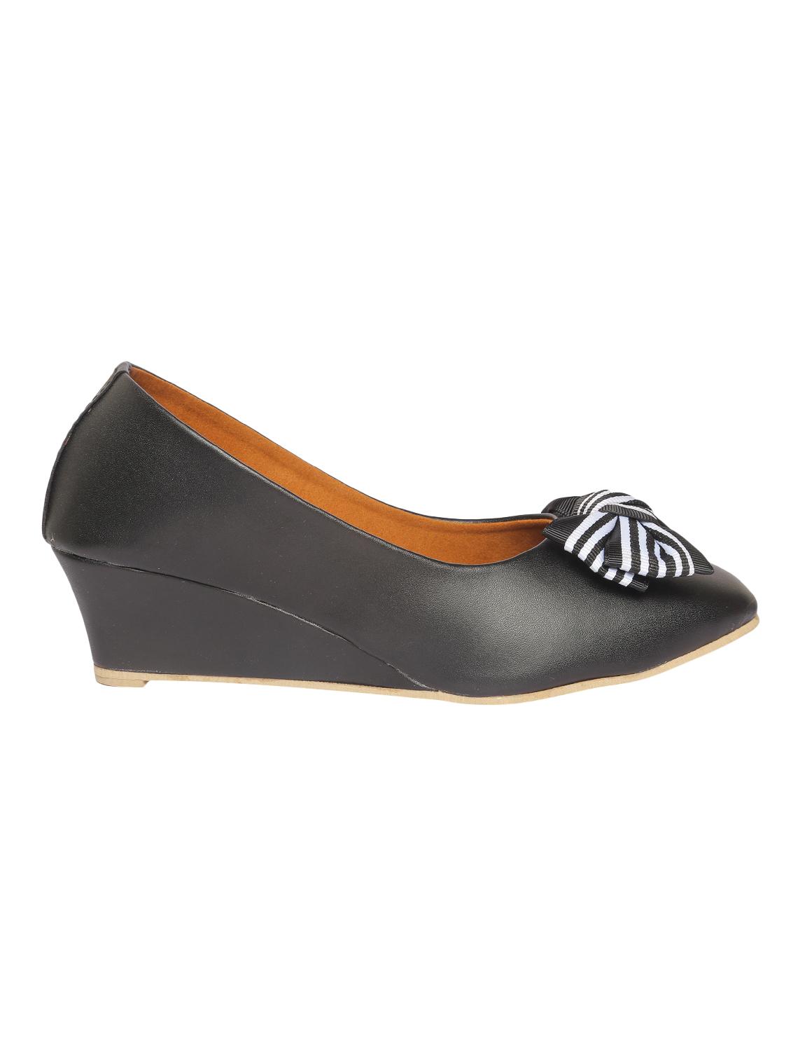 save more black heels wedges - 16985249 - Zoom Image - 2