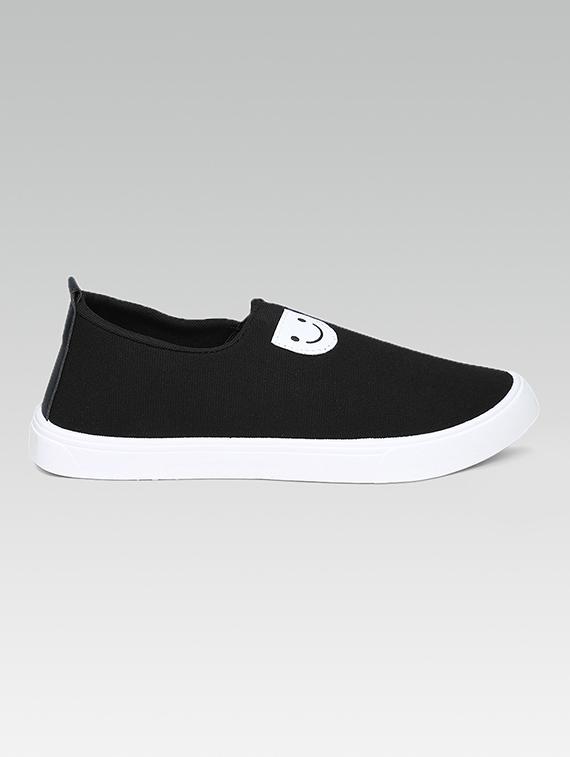 black slip on shoes - 16985538 - Zoom Image - 2