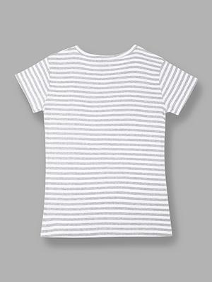 grey cotton regular tees & top - 16988915 - Standard Image - 2