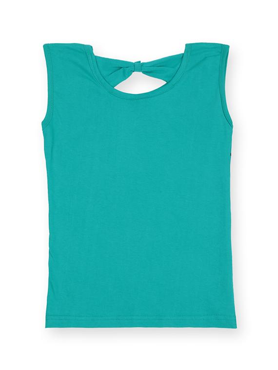 green cotton regular top - 16988932 - Zoom Image - 2