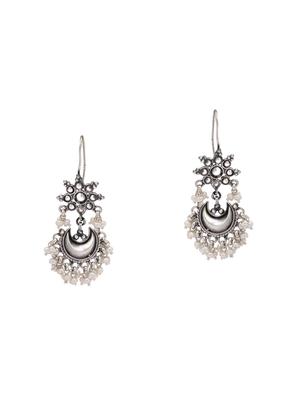 silver drop earring - 16991190 - Standard Image - 2