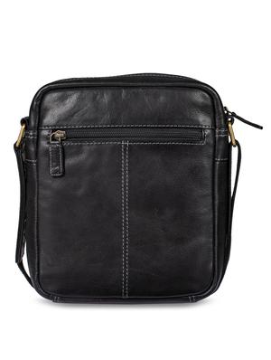 black leather messenger messengerbag - 16993388 - Standard Image - 2