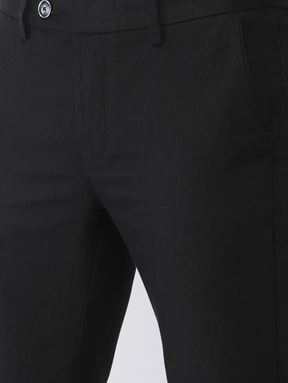 black solid chinos - 16993529 - Zoom Image - 5