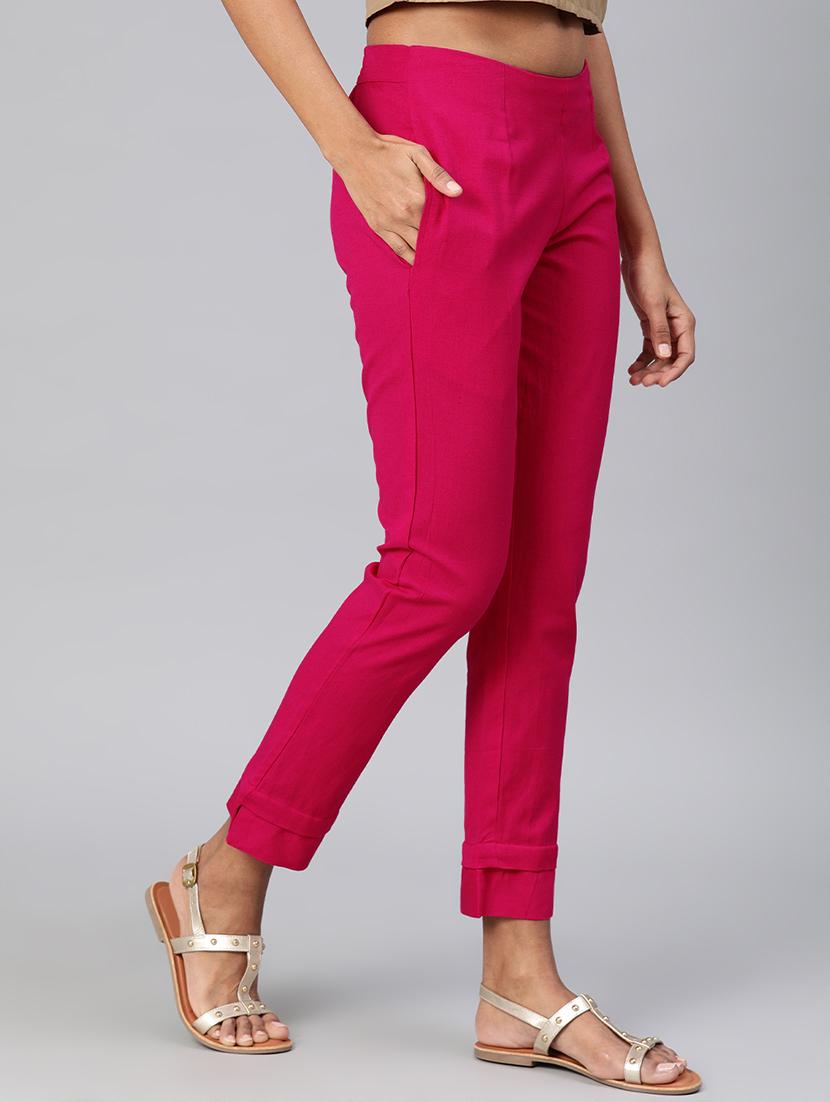 mid rise flat front trouser - 16993615 - Zoom Image - 2