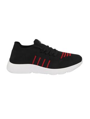 black lace up sports shoes - 16997388 - Standard Image - 2