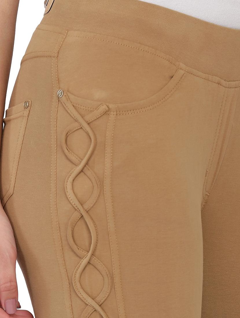 cris cross taped solid jegging - 16999877 - Zoom Image - 5
