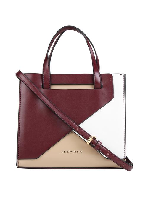 wine leatherette (pu) regular handbag - 17001245 - Standard Image - 1