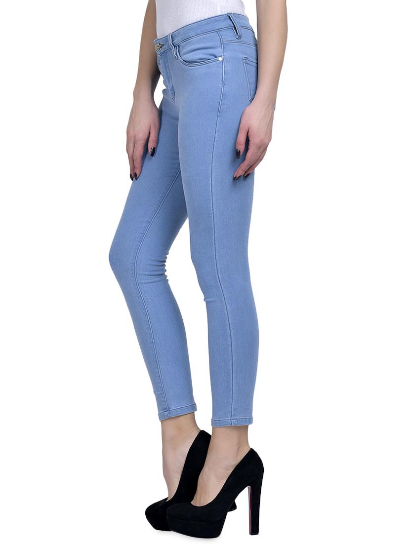mid rise skinny fit jeans - 17005969 - Zoom Image - 2