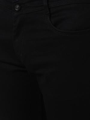 black plain denim jeans - 17005994 - Standard Image - 5