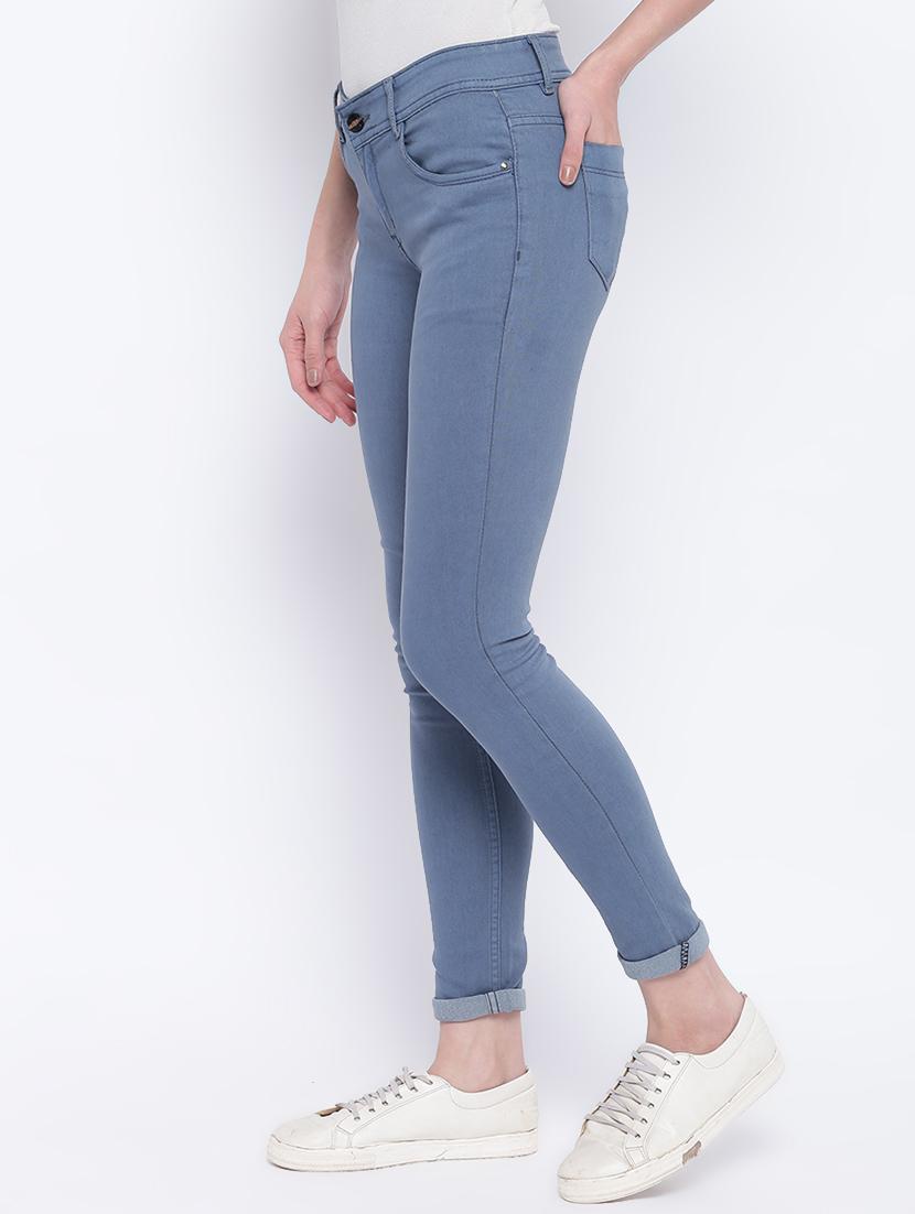 mid rise ankle length jeans - 17006434 - Zoom Image - 2