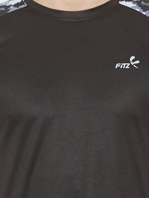 black printed t-shirt - 17013379 - Standard Image - 5