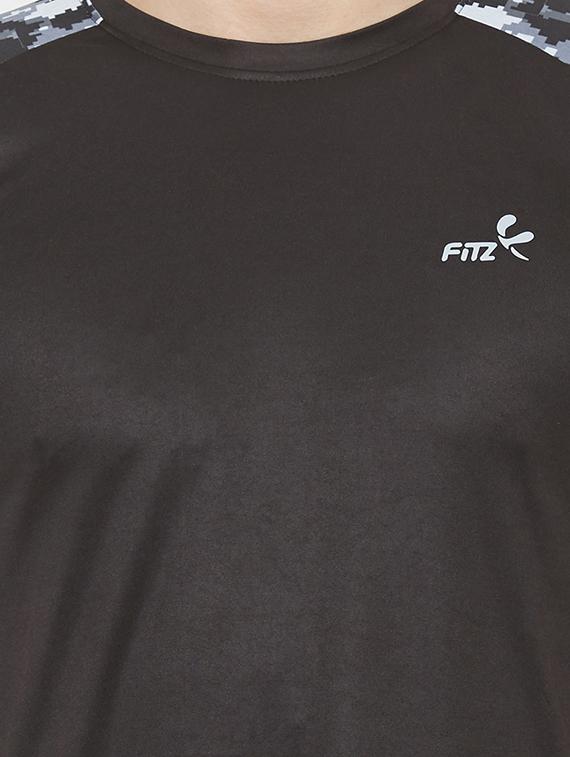 black printed t-shirt - 17013379 - Zoom Image - 5