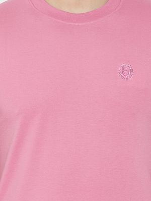 pink solid t-shirt - 17013749 - Standard Image - 5